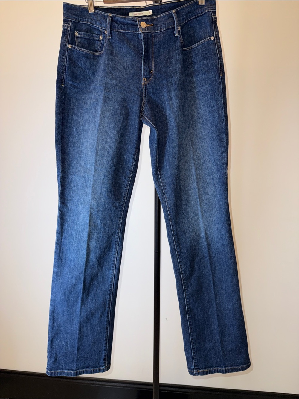 Levi's 505 Straight Leg Jeans Women's Size 10 Medium Wash Blue